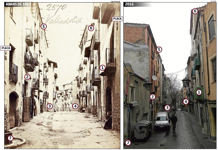 Dues fotos atribuïdes a Valladolid es confirmen com les més antigues de carrers de Manresa