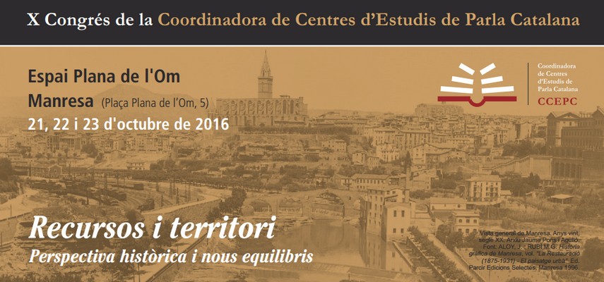 X Congrés de la Coordinadora de Centres d’Estudis de Parla Catalana