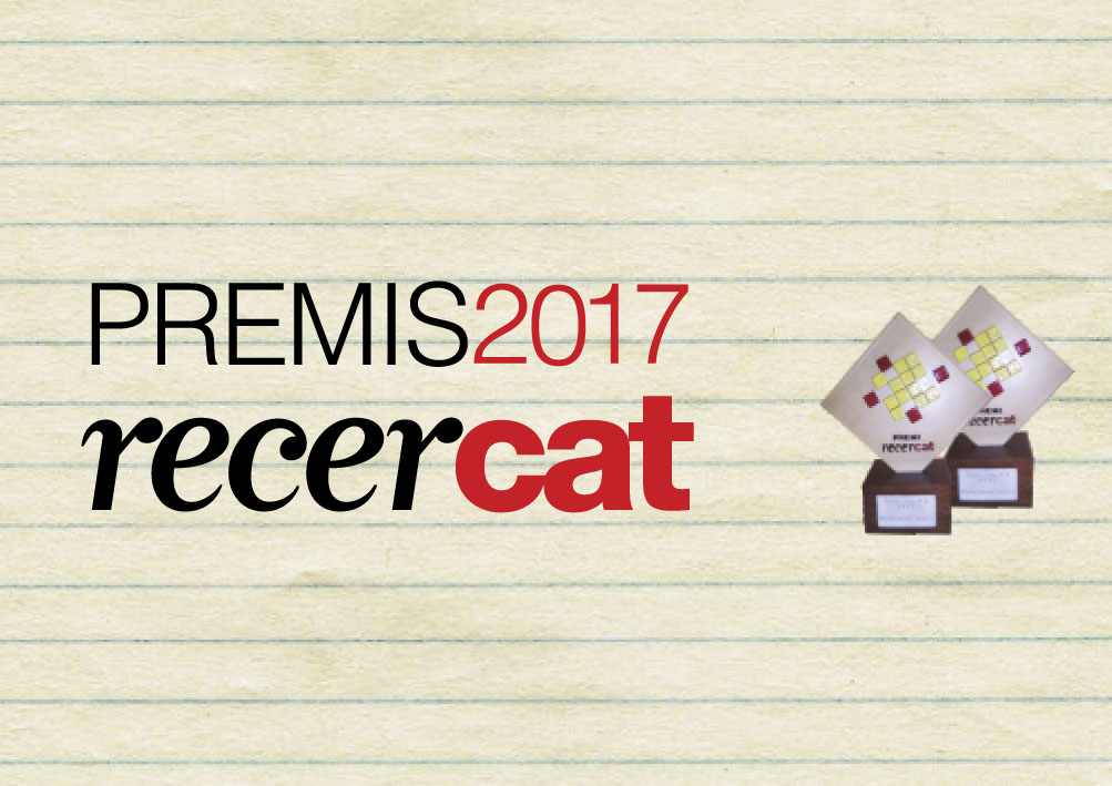 Ja està obert el termini per a les candidatures als Premis Recercat 2017
